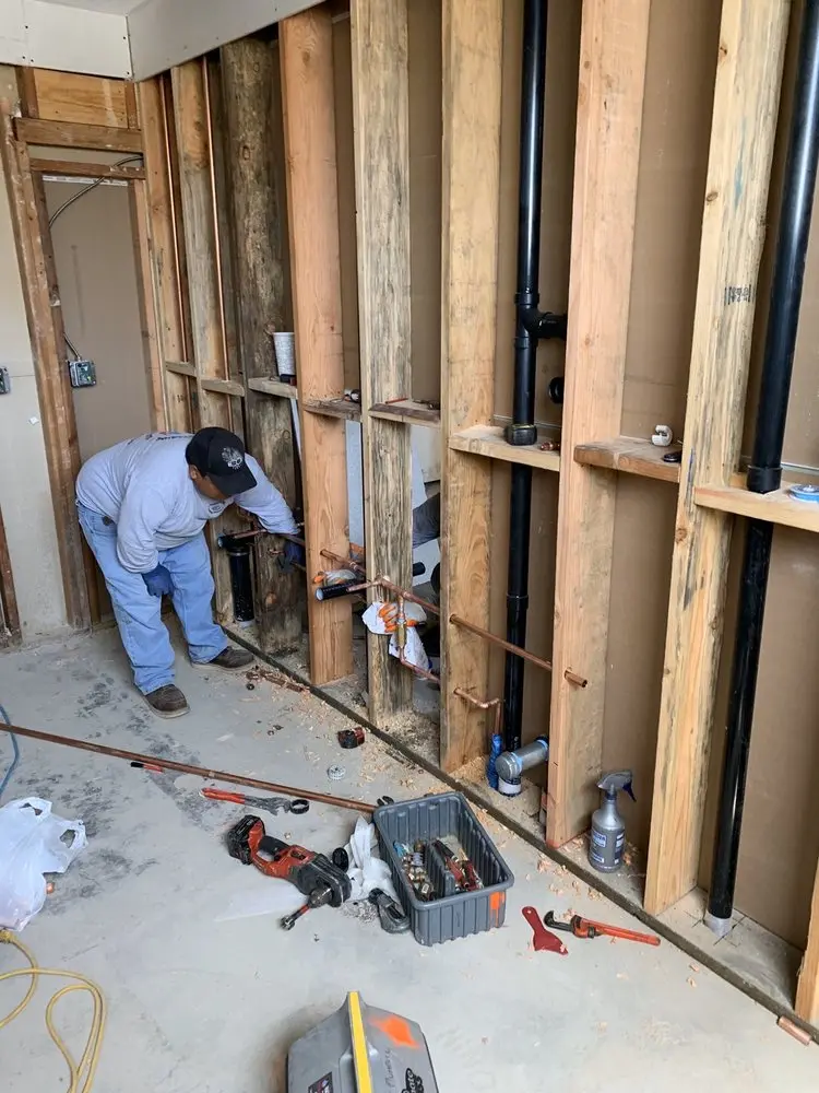Commercial rough-in plumbing for Trenchless Sewer Repair in Joshua Tree